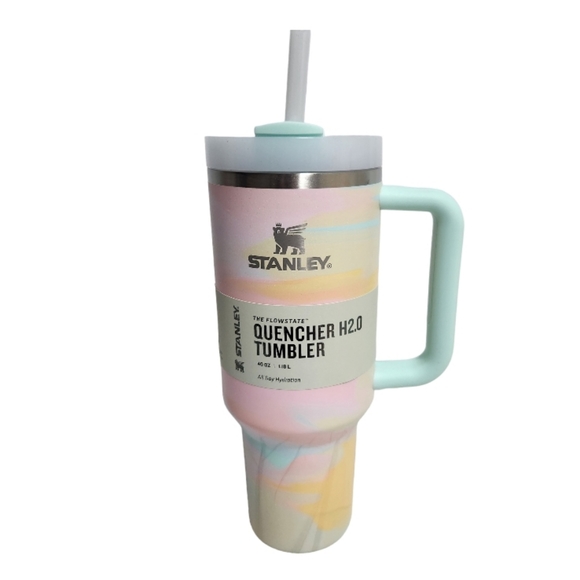 Stanley Other - Stanley Clean Slate 40 oz Quencher H20 tumbler Warm Serene Brushstrokes